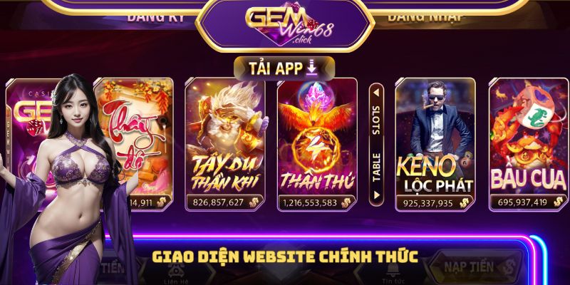 Trang chủ 9 Giao diện trang chủ sắc nét